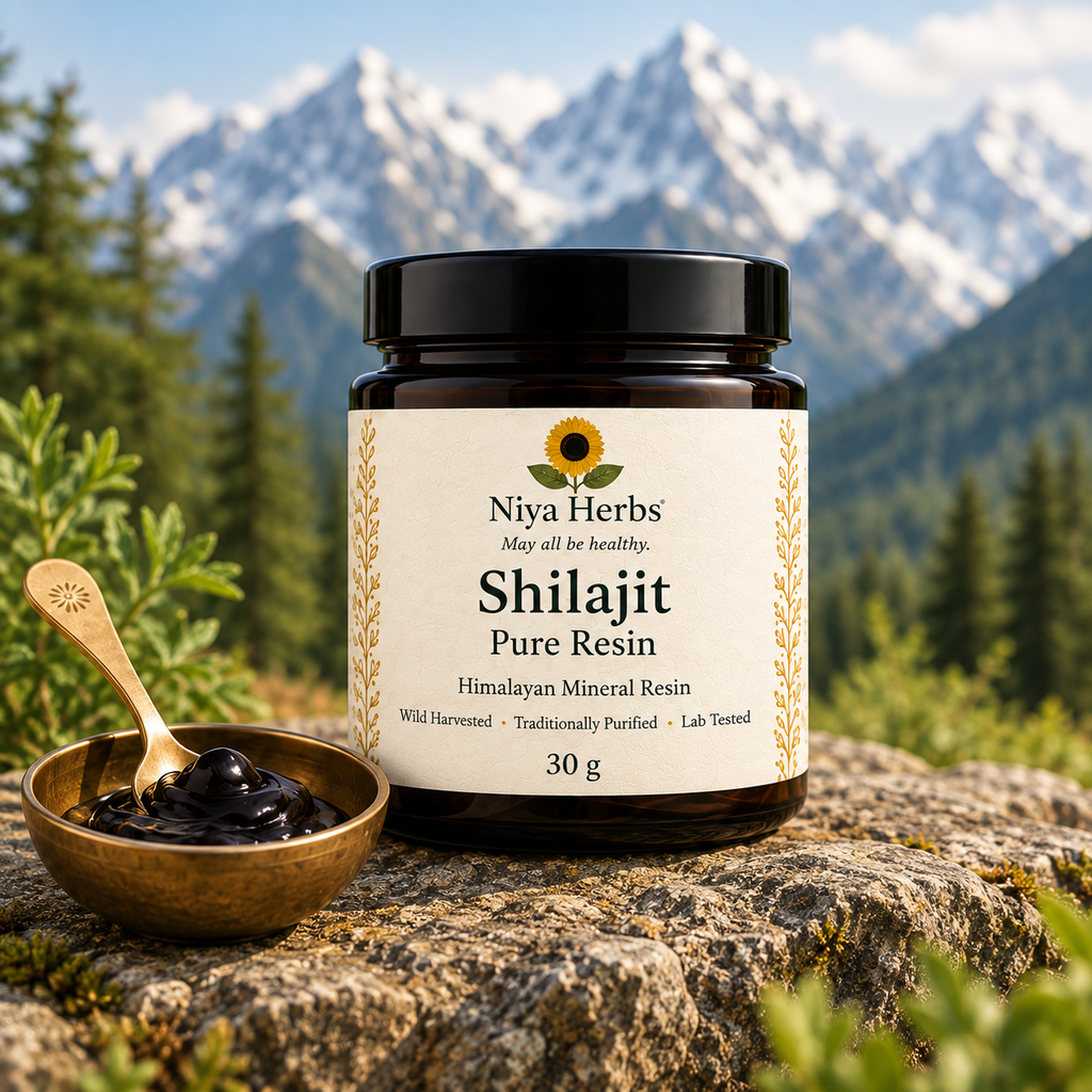 Niya Herbs Shilajit Pure Resin – 30 g