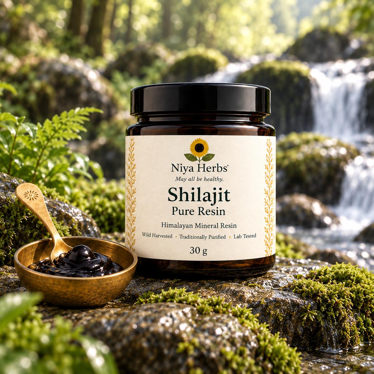 Niya Herbs Shilajit Pure Resin – 30 g